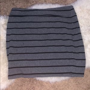 Striped skirt